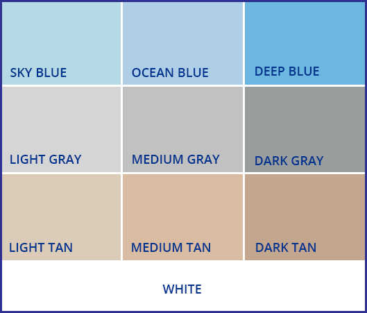 ArmorKote Color Key